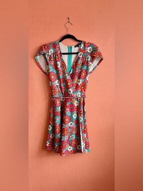 Smak Parlor Floral Wrap Dress